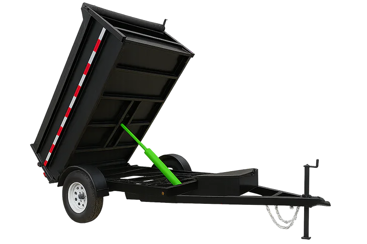 Установка самосвального оборудования